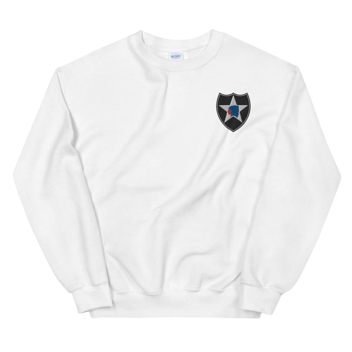 2nd Infantry Division Unisex Sweatshirt - White