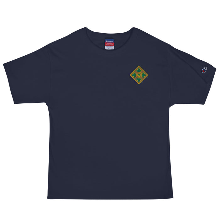 4th Infantry Division Men's Champion T-Shirt