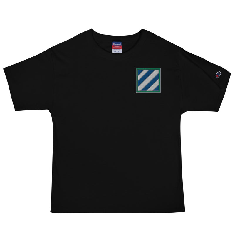 3rd Infantry Division Men's Champion T-Shirt - Black