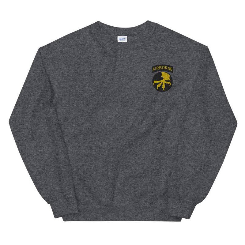 17th Airborne Division Unisex Sweatshirt - Dark Heather