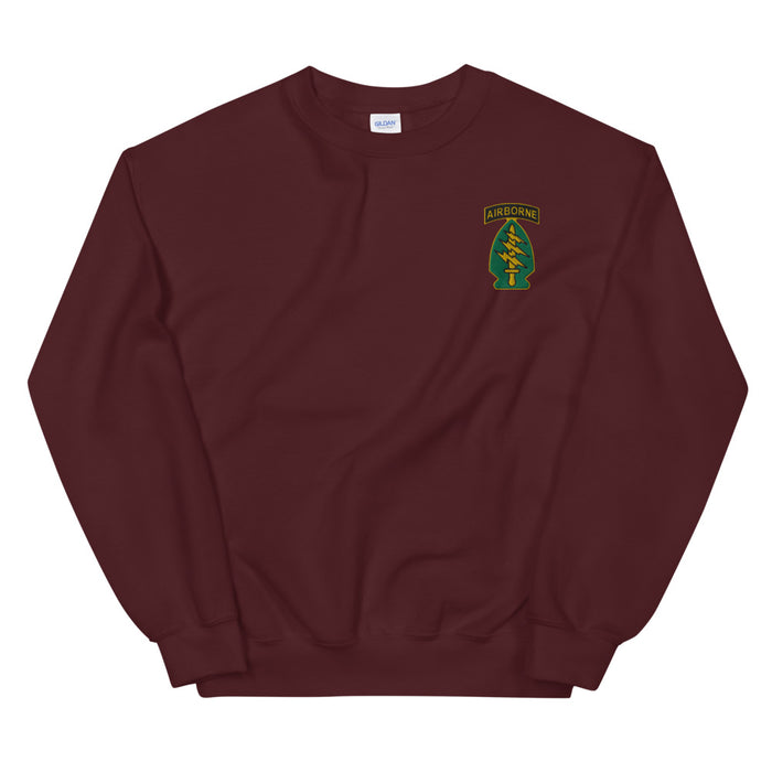 Special Forces Airborne Unisex Sweatshirt - Maroon