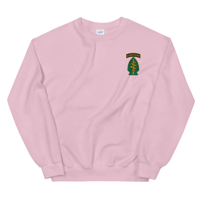 Special Forces Airborne Unisex Sweatshirt - Light Pink