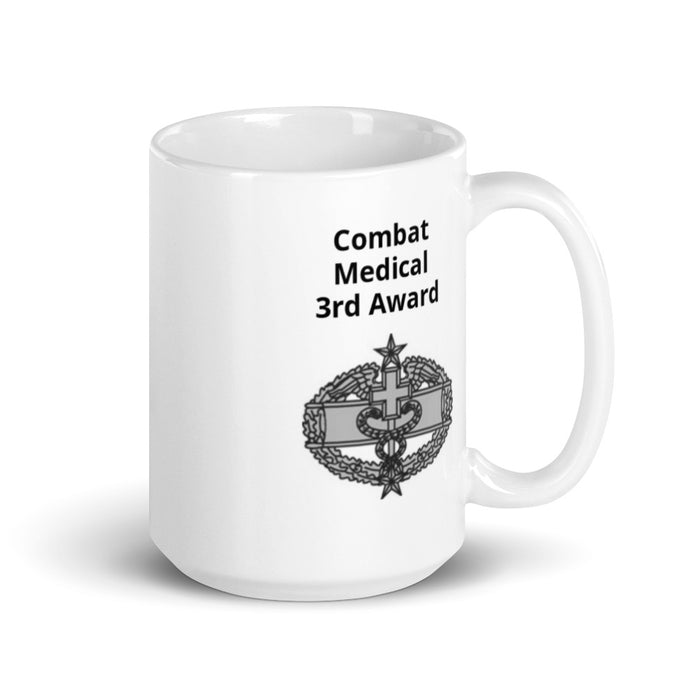 White Glossy Mug - Combat Medical 3rd Award