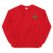 4th Infantry Division Unisex Sweatshirt - Red