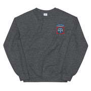 82nd Airborne Unisex Sweatshirt - Dark Heather