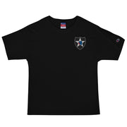 2nd Infantry Division Men's Champion T-Shirt - Black