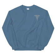 Hospital Corpsman Unisex Sweatshirt - Indigo Blue