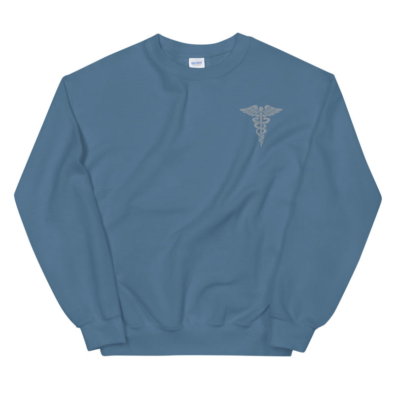 Hospital Corpsman Unisex Sweatshirt - Indigo Blue