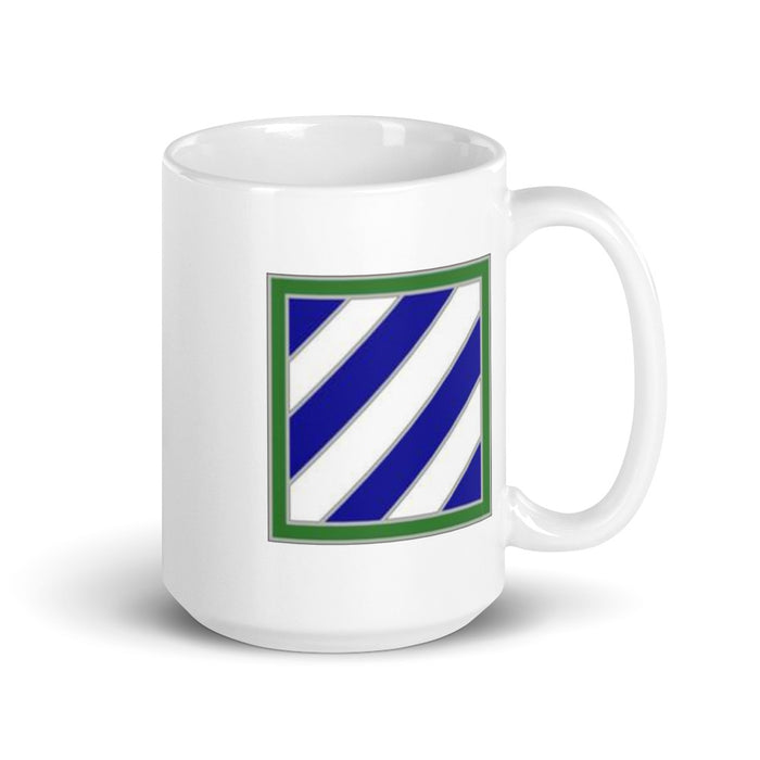 White Glossy Mug - 3rd Infantry Division