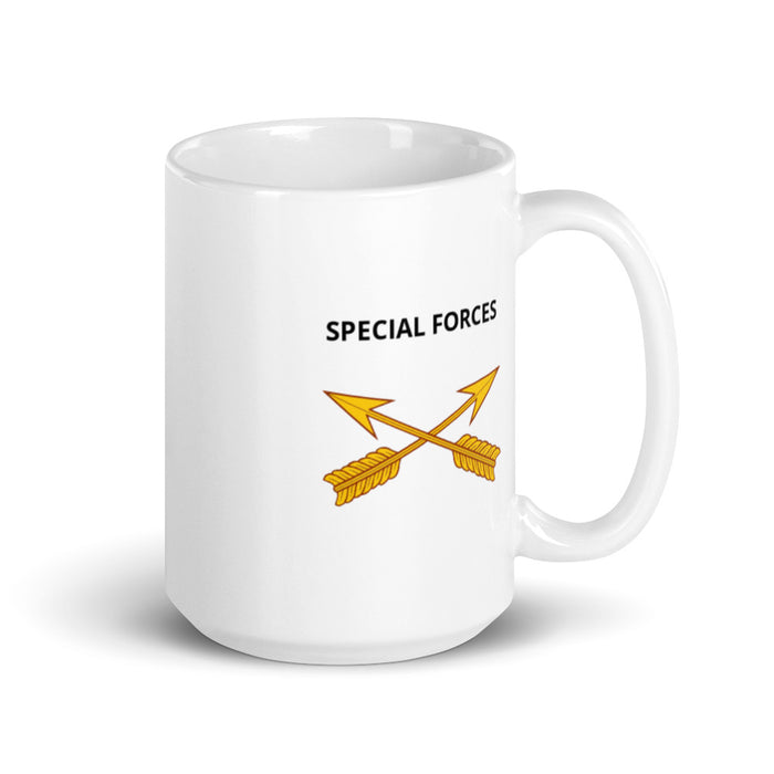 White Glossy Mug - Special Forces