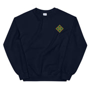 4th Infantry Division Unisex Sweatshirt - Navy