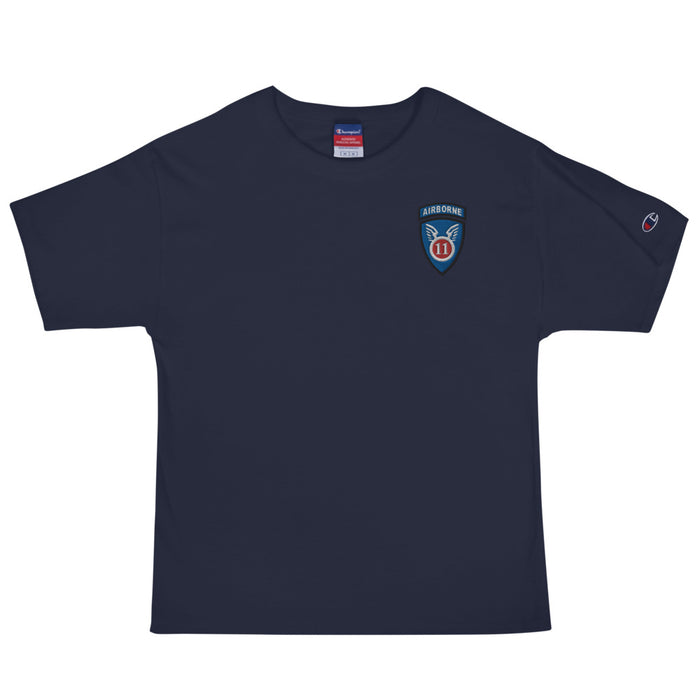 11th Airborne Division Men's Champion T-Shirt