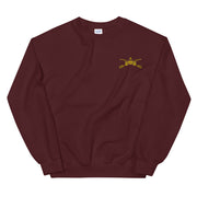 Army Armor Unisex Sweatshirt - Maroon