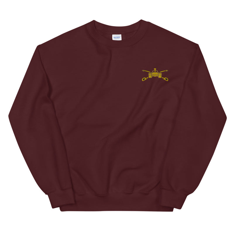 Army Armor Unisex Sweatshirt - Maroon