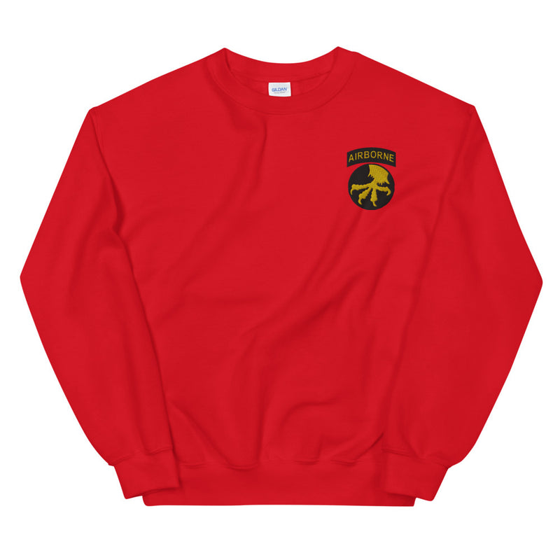 17th Airborne Division Unisex Sweatshirt - Red