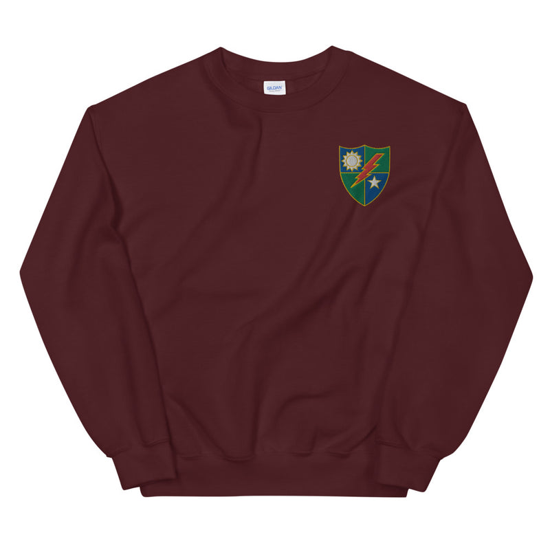 75th Ranger Regiment Unisex Sweatshirt - Maroon