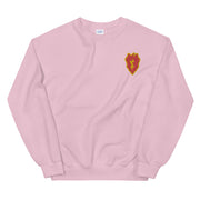 25th Infantry Division Unisex Sweatshirt - Light Pink