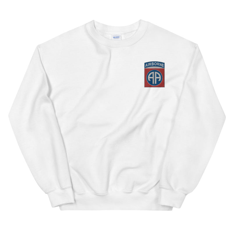 82nd Airborne Unisex Sweatshirt - White