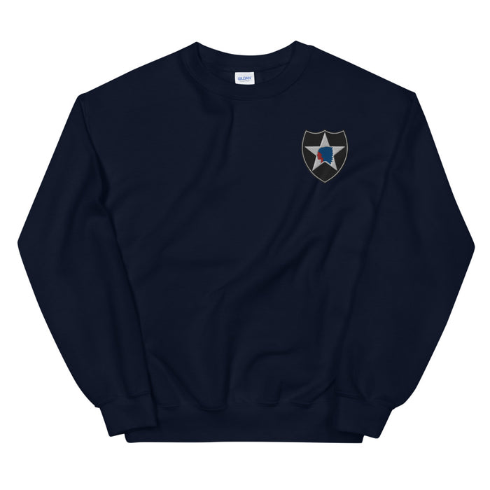 2nd Infantry Division Unisex Sweatshirt - Navy