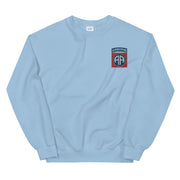 82nd Airborne Unisex Sweatshirt - Light Blue