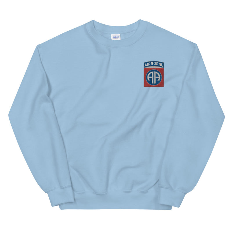 82nd Airborne Unisex Sweatshirt - Light Blue