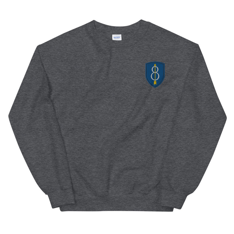 8th Infantry Division Unisex Sweatshirt - Dark Heather