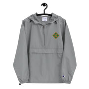 4th Infantry Division Graphite Champion packable jacket with a detailed embroidered logo.