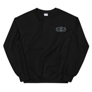 Basic Parachutist Unisex Sweatshirt - Black