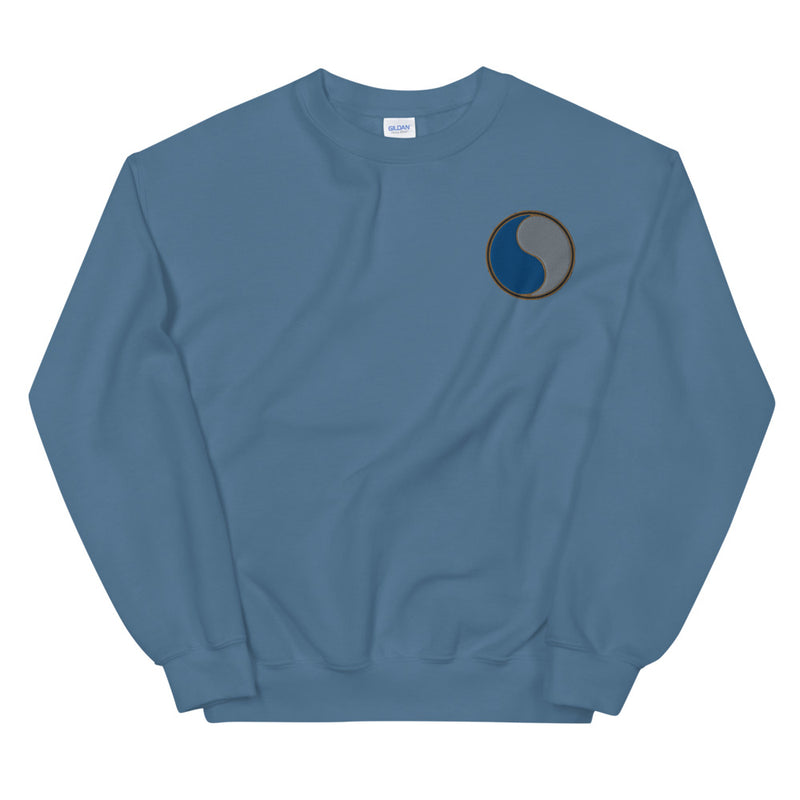 29th Infantry Division Unisex Sweatshirt - Indigo Blue