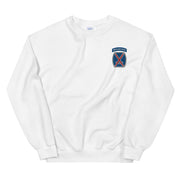 10th Mountain Division Unisex Sweatshirt - White