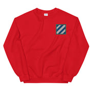 3rd Infantry Division Unisex Sweatshirt - Red
