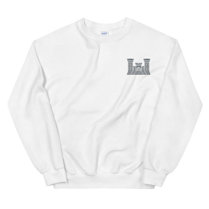 Combat Engineer Unisex Sweatshirt - White