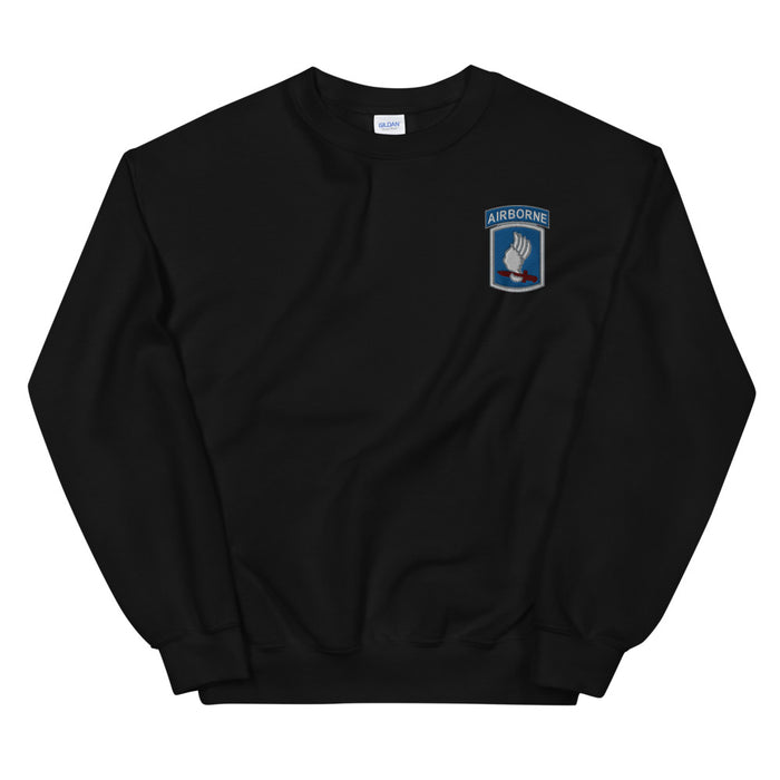 173rd Airborne Unisex Sweatshirt - Black