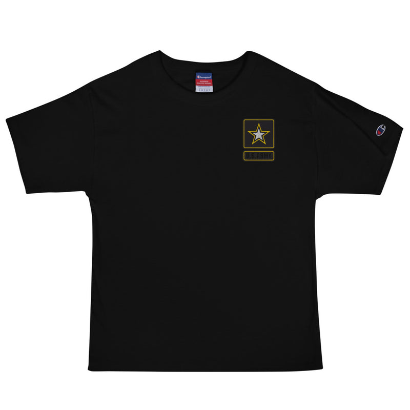 United States Army Men's Champion T-Shirt - Black