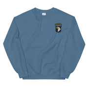 101st Airborne Unisex Sweatshirt - Indigo Blue