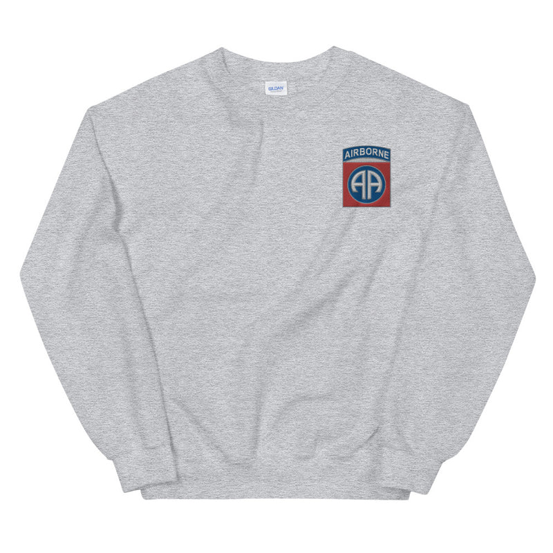82nd Airborne Unisex Sweatshirt - Sport Grey