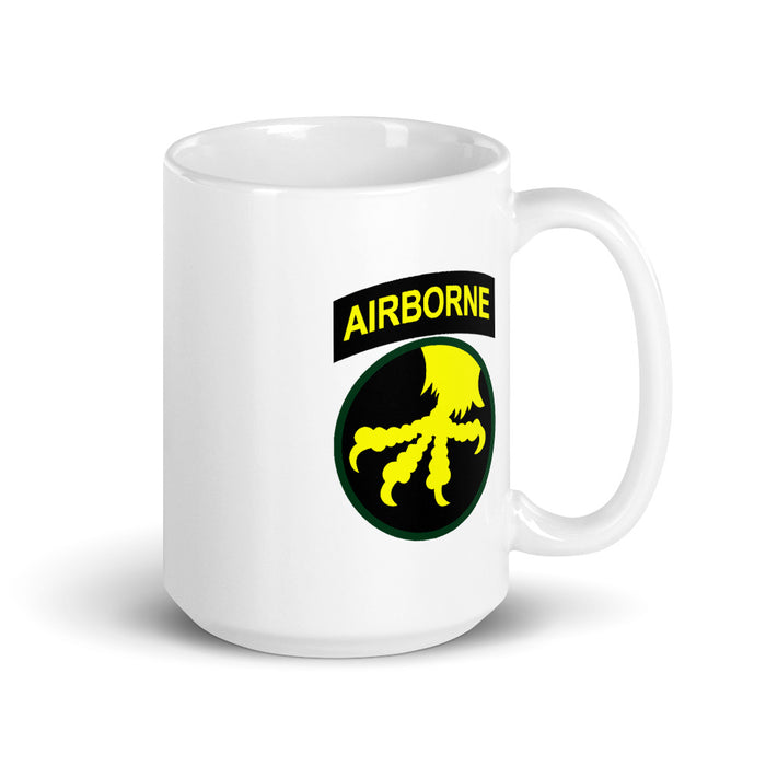 White Glossy Mug - 17th Airborne Division