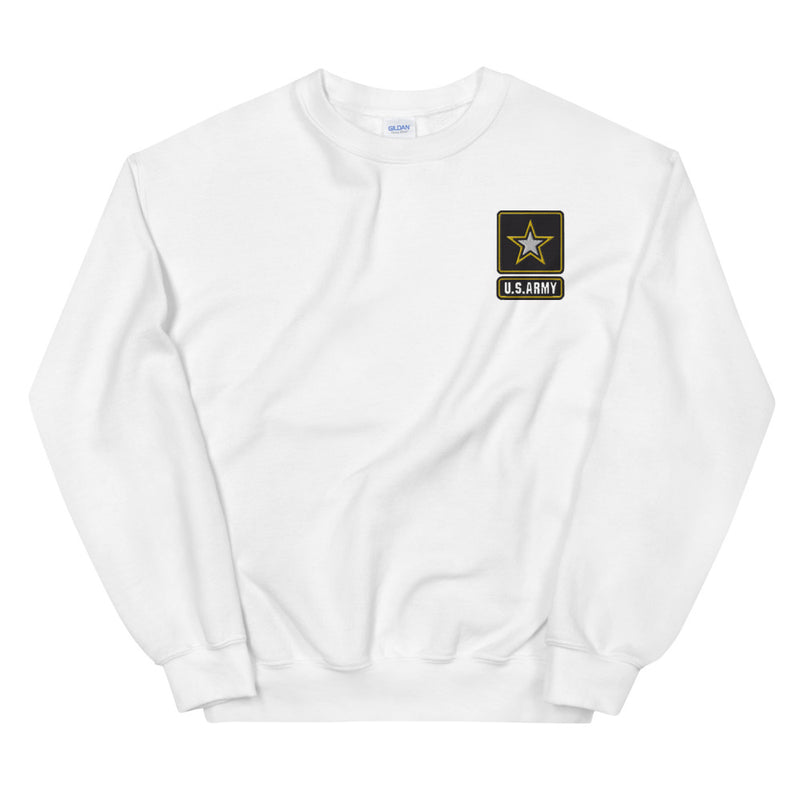 United States Army Unisex Sweatshirt - White
