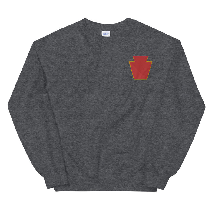 28th Infantry Division Unisex Sweatshirt - Dark Heather