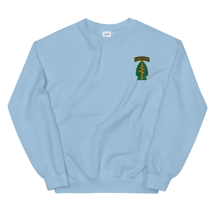 Special Forces Airborne Unisex Sweatshirt - Light Blue