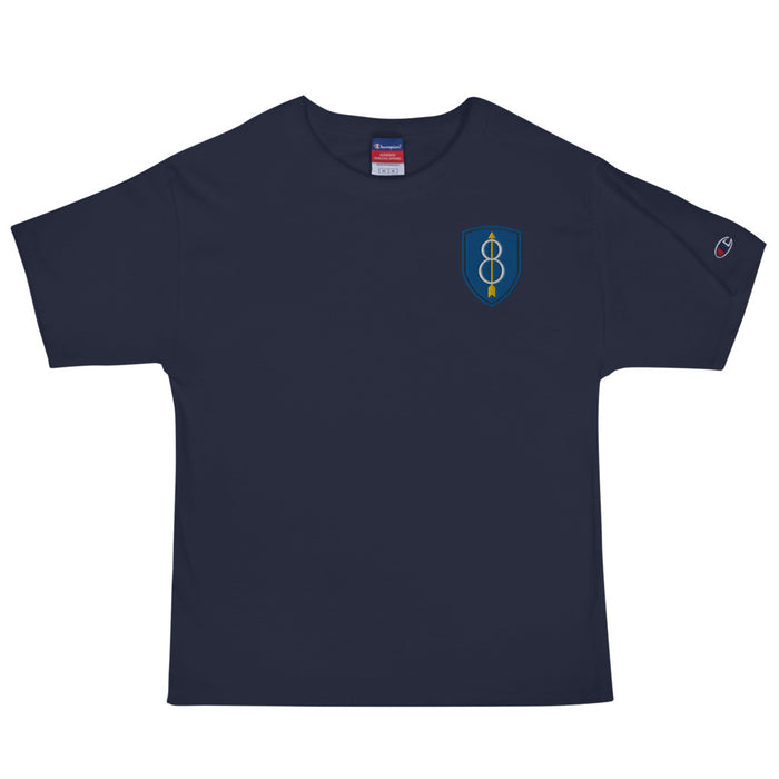 8th Infantry Division Men's Champion T-Shirt