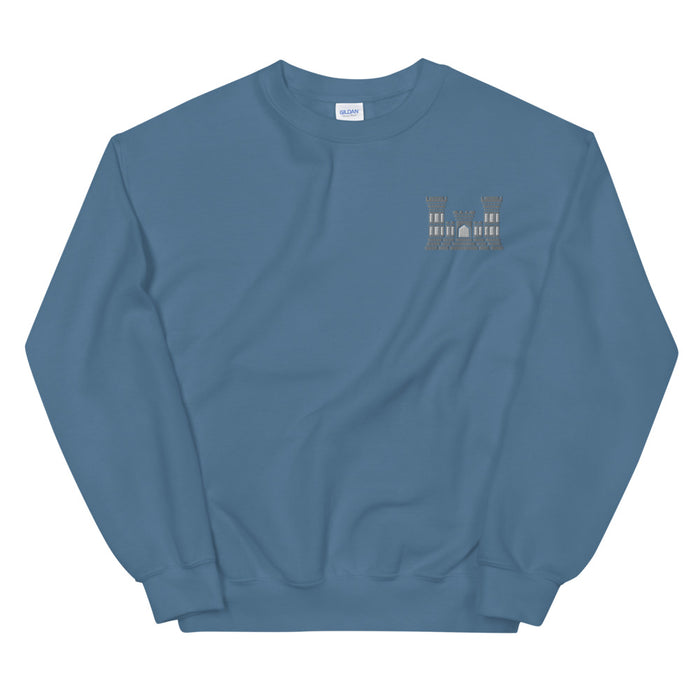 Combat Engineer Unisex Sweatshirt - Indigo Blue
