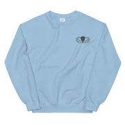 Basic Parachutist Unisex Sweatshirt - Light Blue