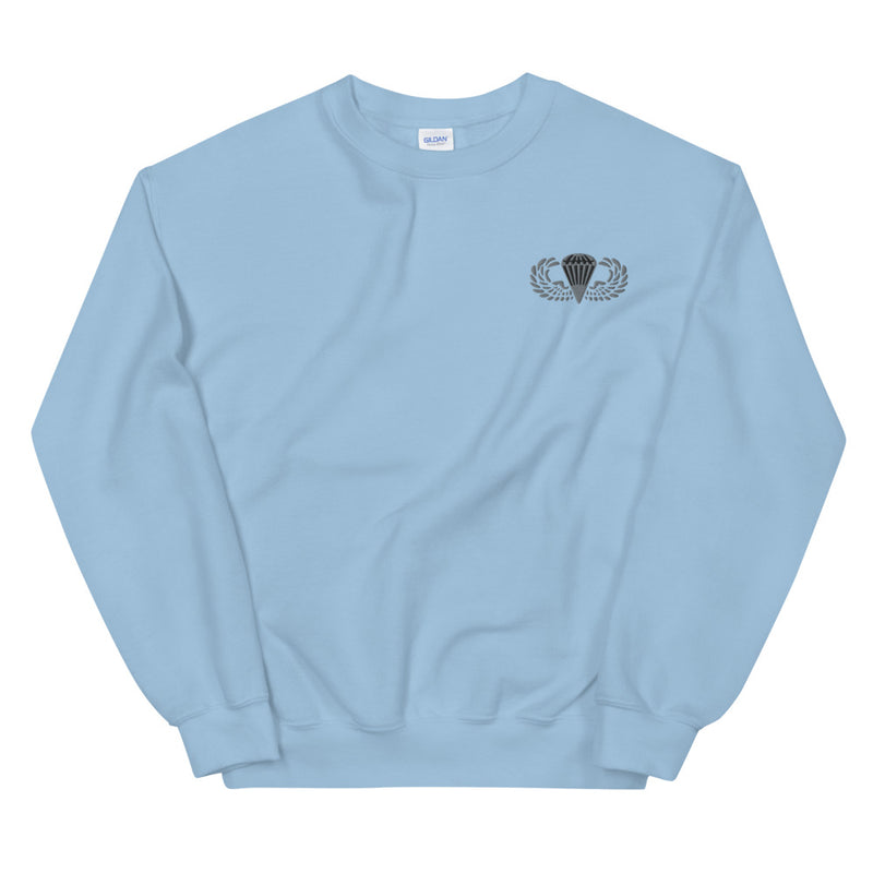 Basic Parachutist Unisex Sweatshirt - Light Blue