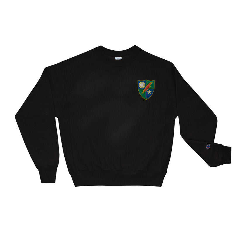 75th Ranger Regiment Champion Sweatshirt - Black
