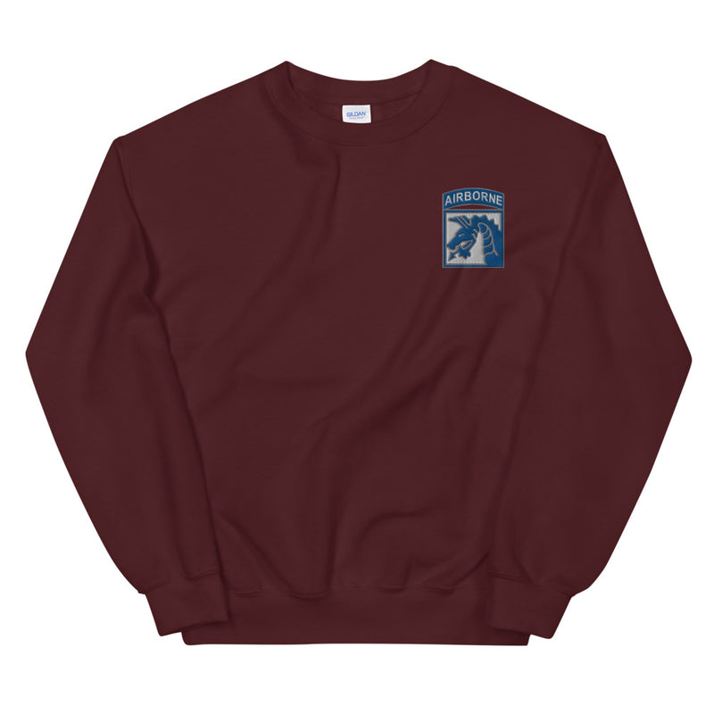 XVIII Airborne Corps Unisex Sweatshirt - Maroon