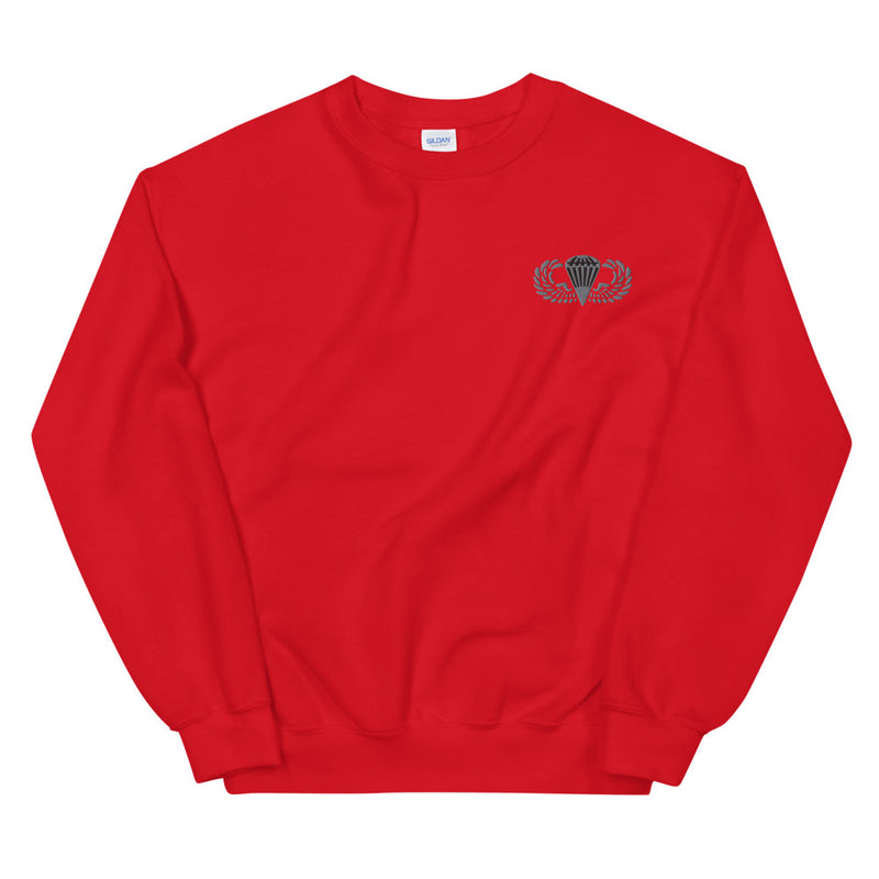 Basic Parachutist Unisex Sweatshirt - Red