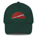 A spruce colored 78th Infantry Division Hat with the logo on the front.  The hat has a curved visor and an adjustable strap at the back.