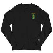 Special Forces Airborne Men's Champion Long Sleeve Shirt - Black
