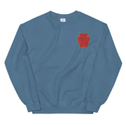 28th Infantry Division Unisex Sweatshirt - Indigo Blue
